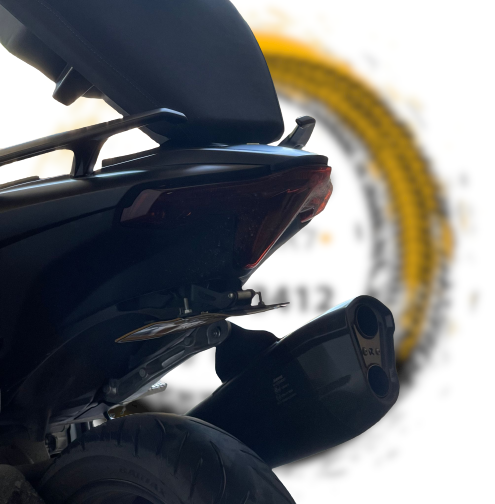 530\560 2017-2022 YAMAHA TMAX מחרשה מתקפלת קצרה לטימקס